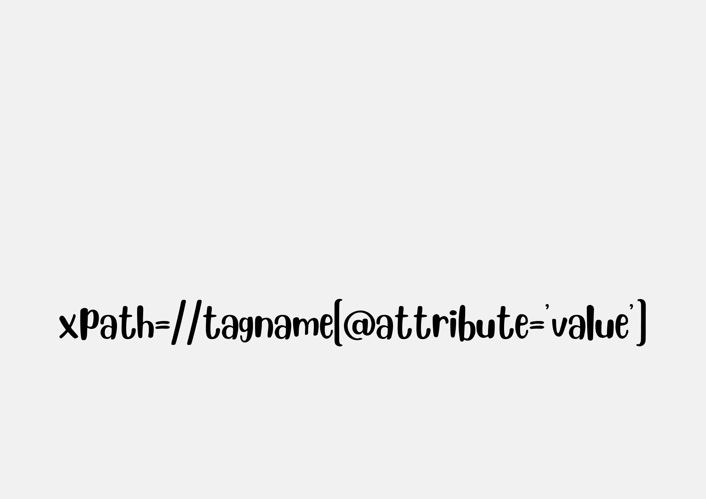 How to write X-Path